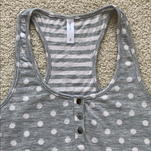 NEW Romper Polka Dot Gray - Picture 5 of 8